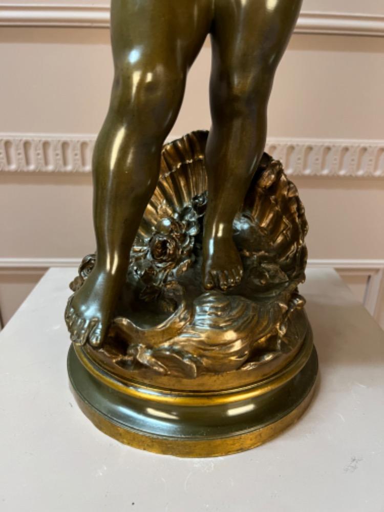 Bronze cupido, signed Auguste Moreau